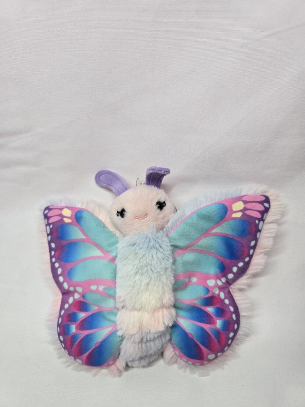 Douglas Pastel Colors Mini Butterfly Cuddle Toy Collectible Stuffed Animal 5”